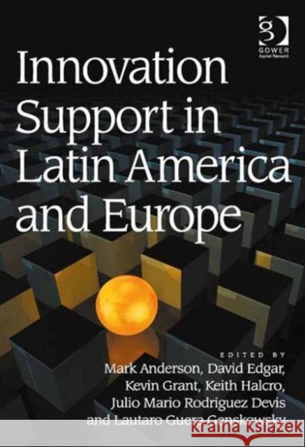 Innovation Support in Latin America and Europe: Theory, Practice and Policy in Innovation and Innovation Systems Anderson, Mark 9781409419013