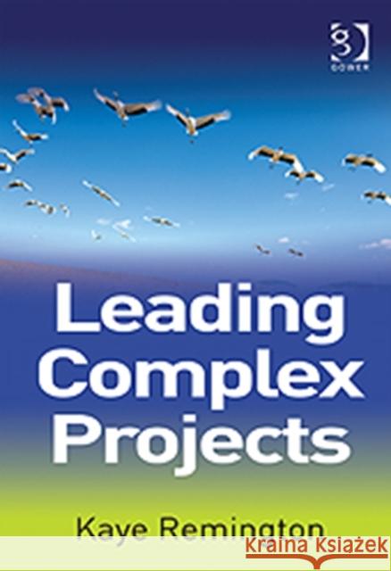 Leading Complex Projects Remington, Kaye 9781409419051 