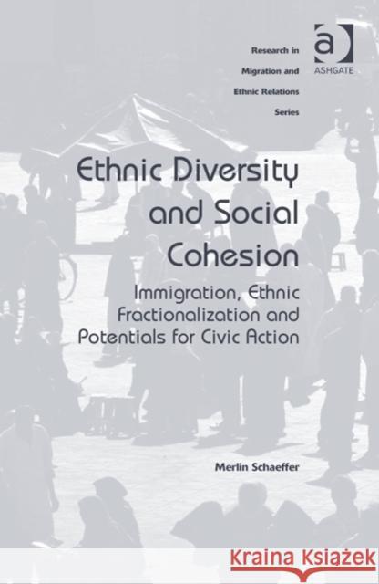Ethnic Diversity and Social Cohesion: Immigration, Ethnic Fractionalization and Potentials for Civic Action Schaeffer, Merlin 9781409469384