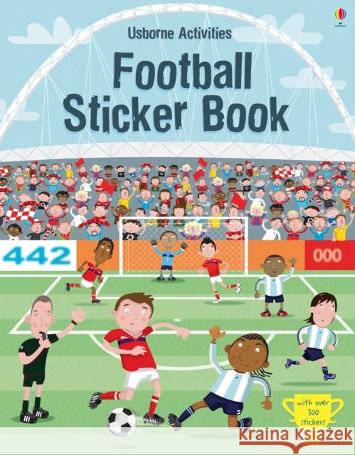 Football Sticker Book Paul Nicholls 9781409510277 Usborne Publishing Ltd