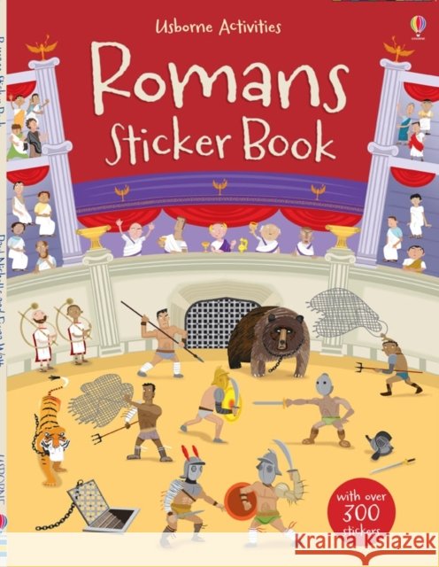 Romans Sticker Book Fiona Watt 9781409530725