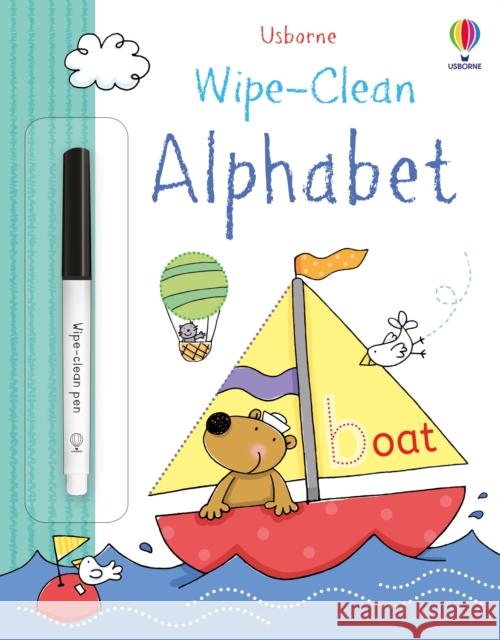 Wipe-Clean Alphabet Jessica Greenwell 9781409531364 Usborne Publishing Ltd