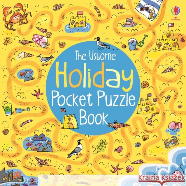 Holiday Pocket Puzzle Book Alex Frith 9781409550167 Usborne Publishing Ltd