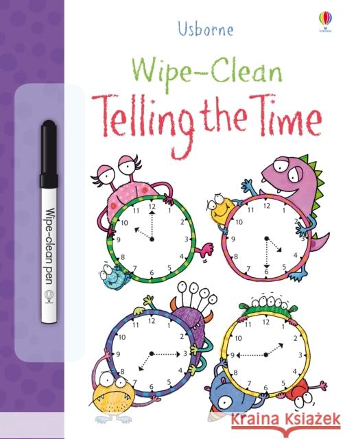 Wipe-clean Telling the Time Jessica Greenwell 9781409551737