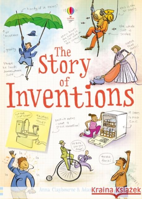Story of Inventions Anna Claybourne 9781409555551 Usborne Publishing Ltd