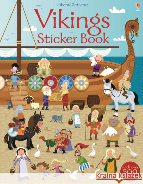 Vikings Sticker Book Fiona Watt & Paul Nicholls 9781409563433