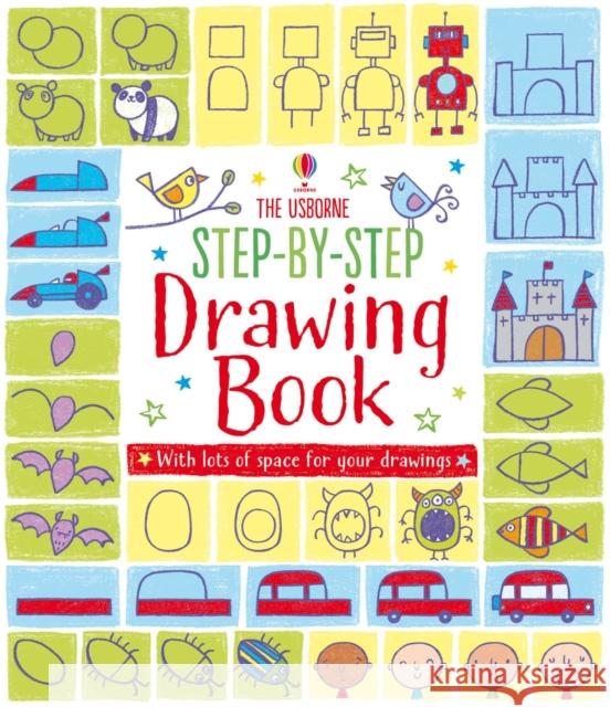 Step-by-step Drawing Book Fiona Watt 9781409565192 Usborne Publishing Ltd