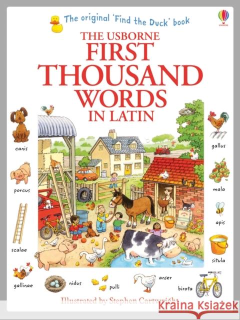 First Thousand Words in Latin Heather Amery 9781409566151
