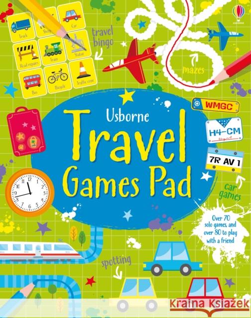 Travel Games Pad Kirsteen Robson 9781409581390 USBORNE PUBLISHING