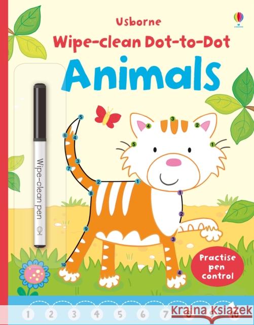 Wipe-clean Dot-to-dot Animals Jessica Greenwell 9781409587521