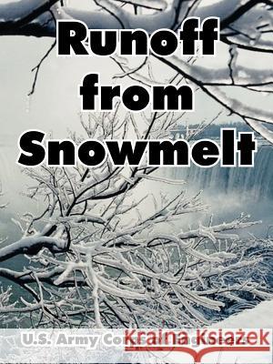 Runoff from Snowmelt U. S. Army Corps of Engineers 9781410221858 University Press of the Pacific