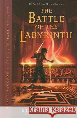 The Battle of the Labyrinth Rick Riordan 9781410410184 Thorndike Press