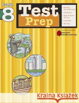 Test Prep, Grade 8 Flash Kids Editors 9781411404045 