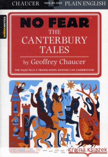 The Canterbury Tales (No Fear) SparkNotes 9781411426962 Union Square & Co.