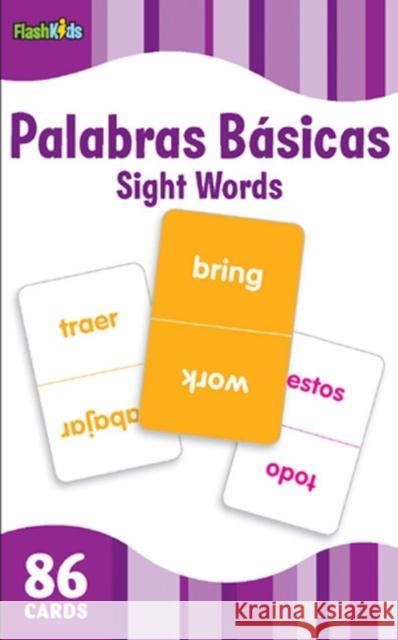 Palabras Básicas/Sight Words (Flash Kids Spanish Flash Cards) Flash Kids 9781411434929 Flash Kids