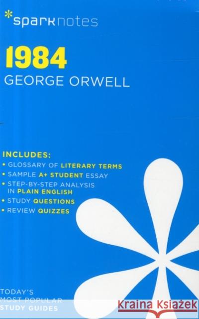 1984 SparkNotes Literature Guide SparkNotes 9781411469389 Sparknotes
