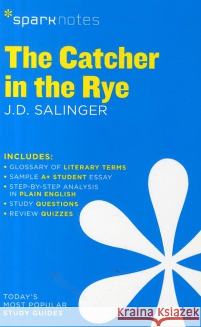 The Catcher in the Rye SparkNotes Literature Guide SparkNotes 9781411469471 Spark