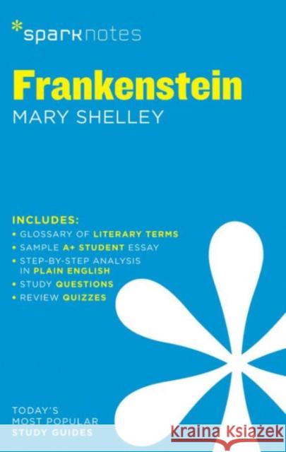 Frankenstein SparkNotes Literature Guide SparkNotes 9781411469549 Sparknotes