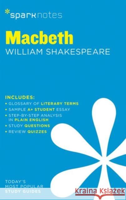 Macbeth Sparknotes Literature Guide: Volume 43 Sparknotes 9781411469600 Spark