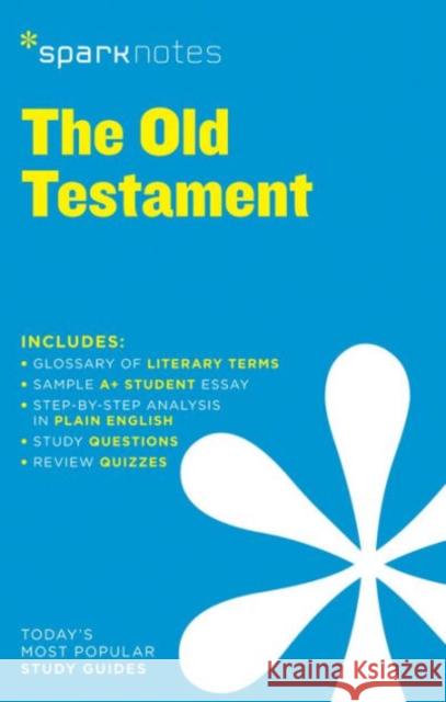 Old Testament SparkNotes Literature Guide SparkNotes 9781411469655