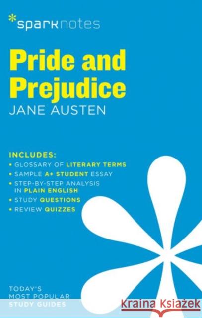 Pride and Prejudice SparkNotes Literature Guide SparkNotes 9781411469785