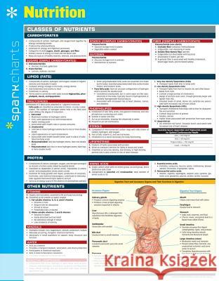 Nutrition Sparkcharts: Volume 80 Sparknotes 9781411470651