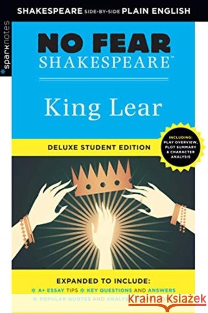 King Lear: No Fear Shakespeare Deluxe Student Edition SparkNotes 9781411479661