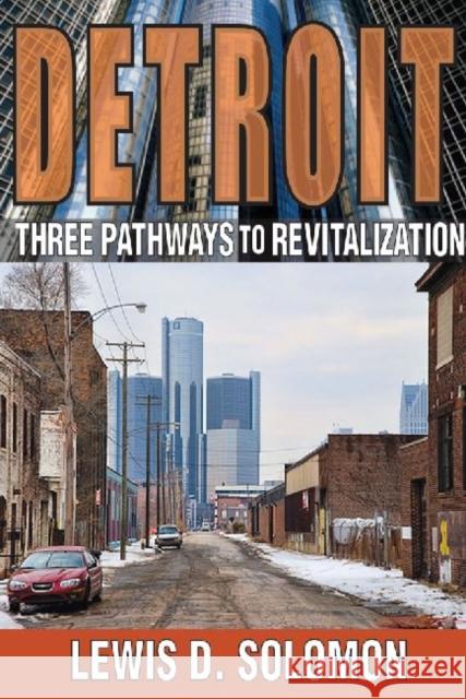 Detroit: Three Pathways to Revitalization Solomon, Lewis D. 9781412851961