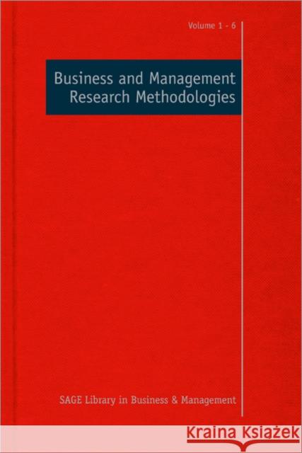 Business and Management Research Methodologies Phil Johnson Murray Clark 9781412912228