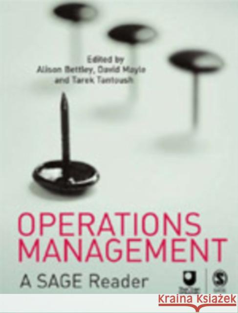 Operations Management: A Strategic Approach Bettley, Alison 9781412919029 Sage Publications