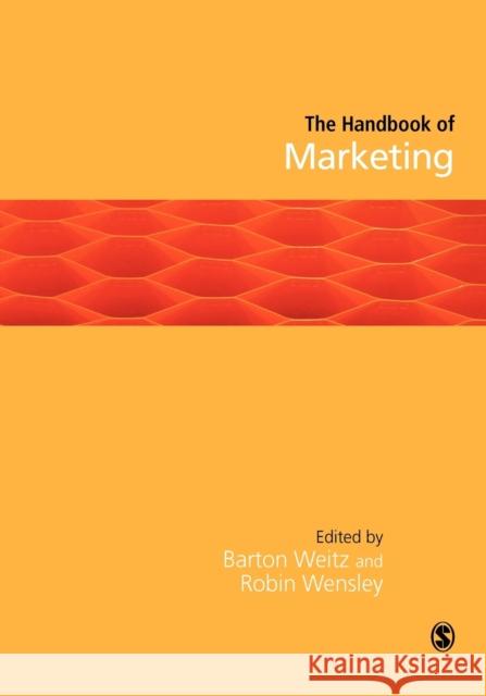 Handbook of Marketing Barton A. Weitz Robin Wensley 9781412921206