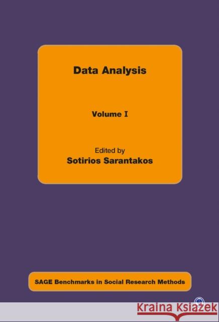 Data Analysis  9781412922760 Sage Publications