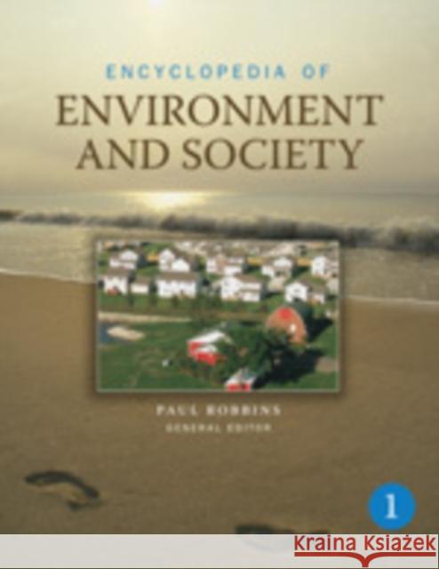 Encyclopedia of Environment and Society: Five-Volume Set Robbins, Paul 9781412927611 Sage Publications