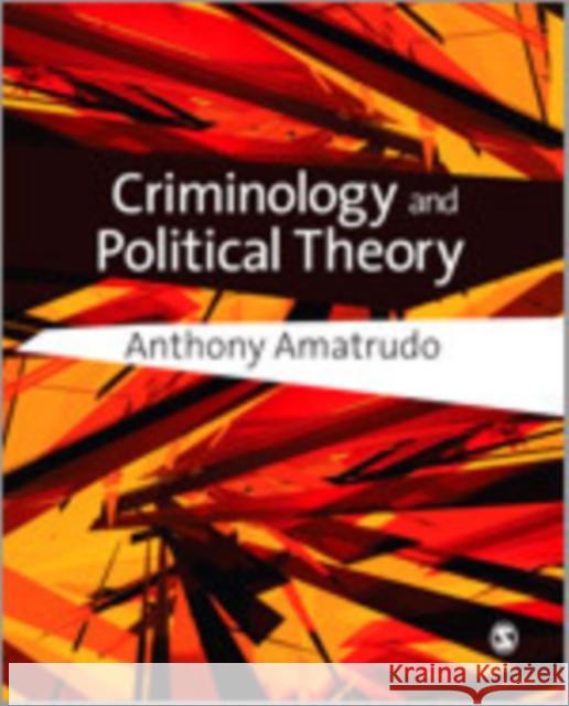 Criminology and Political Theory Anthony Amatrudo 9781412930499