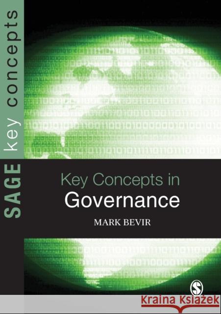 Key Concepts in Governance Mark Bevir 9781412935708 0