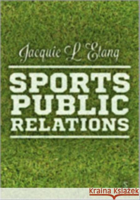 Sports Public Relations Jacquie L'Etang 9781412936187