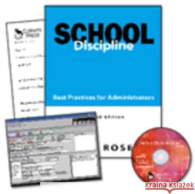 School Discipline, Second Edition and Student Discipline Data Tracker CD-ROM Value-Pack Lawrence E. Steel Louis Rosen Lawrence E. Steel 9781412942041 Corwin Publishers