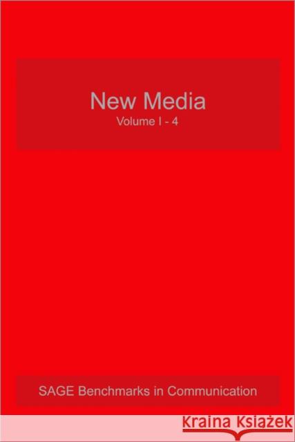 New Media  9781412947107 SAGE PUBLICATIONS LTD