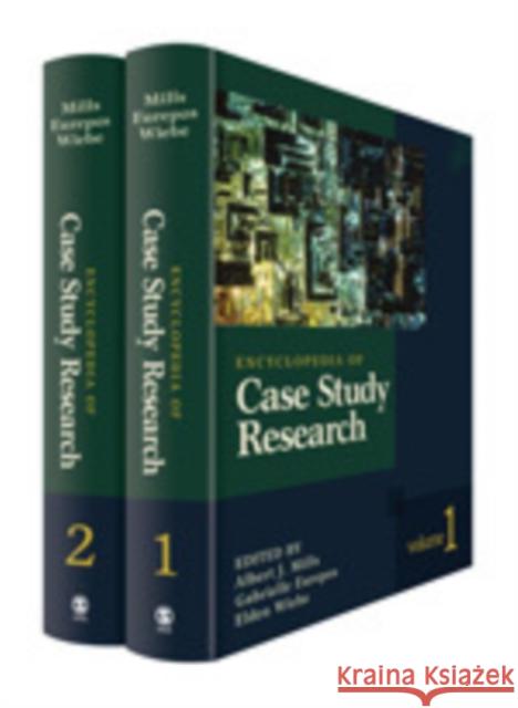 Encyclopedia of Case Study Research 2 Volume Set Mills, Albert J. 9781412956703 Sage Publications (CA)