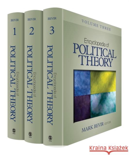 Encyclopedia of Political Theory Mark Bevir 9781412958653 Sage Publications (CA)