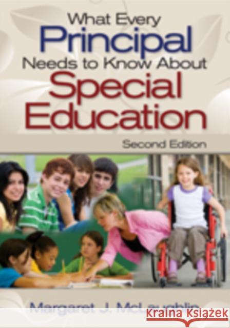 What Every Principal Needs to Know about Special Education McLaughlin, Margaret J. 9781412964166