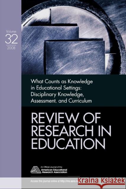 What Counts as Knowledge in Educational Settings: Disciplinary Knowledge, Assessment, and Curriculum Gregory J. Kelly Allan Luke Judith Green 9781412964333