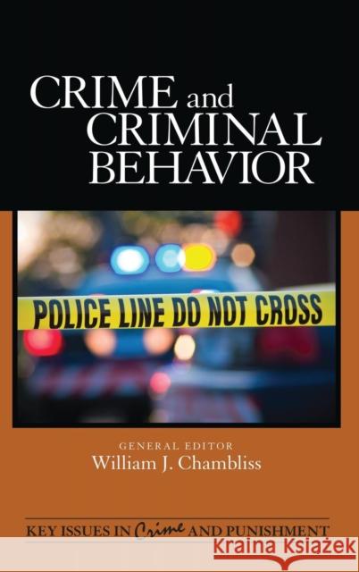 Crime and Criminal Behavior William Chambliss J. Geoffrey Golson 9781412978552 Sage Publications (CA)