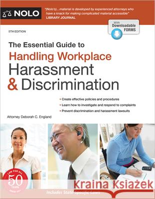 The Essential Guide to Handling Workplace Harassment & Discrimination  9781413328943 NOLO