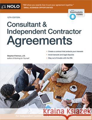 Consultant & Independent Contractor Agreements  9781413333626 NOLO
