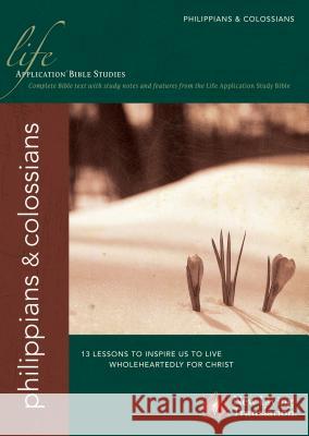 Philippians & Colossians Tyndale 9781414326450 Tyndale House Publishers