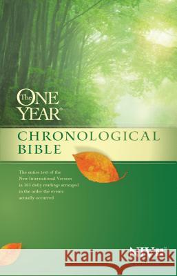 One Year Chronological Bible-NIV  9781414359939 Tyndale House Publishers