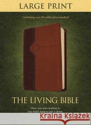 Living Bible-LIV-Large Print  9781414378589 Tyndale House Publishers