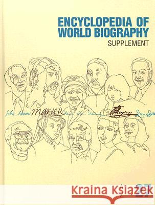 Encyclopedia of World Biography: 2007 Supplement Ratiner, Tracie 9781414418926 Thomson Gale