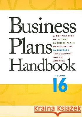 Business Plans Handbook Pearce, Lynn M. 9781414439082